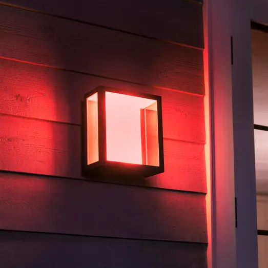 Philips Hue Impress udendørs væglampe sort