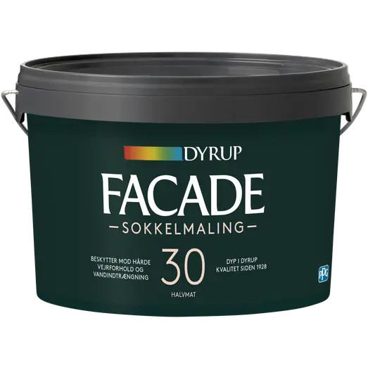 Dyrup facade sokkelmaling sort