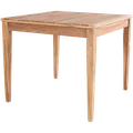Dublin havebord teak Ø100 cm