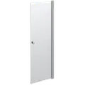 Scanbad Match brusedør satin/klartglas 200x70 cm