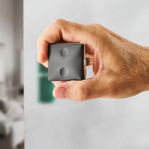 FESH SWITCH Curveline afbryder 1 pol 1,0 koksgrå