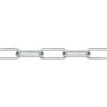 Roliba langleddet kæde el-galvaniseret 5 mm x 5 m
