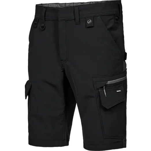 ENGEL 6337 Entire shorts 4-vejs stretch sort/Antrazitgrå