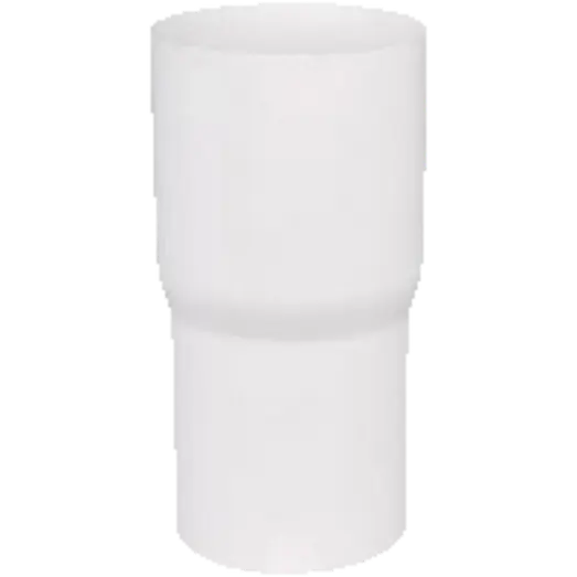 Plastmo rørmuffe 75 mm hvid