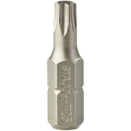 STACO bits 1/4"x25 mm TX 25 rustfri 2 stk