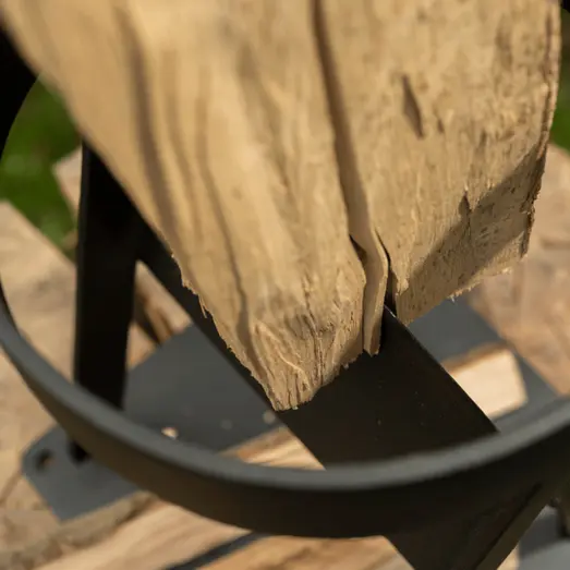 Aduro Brændekløver stål sort 21x21x30 cm 4,9 kg