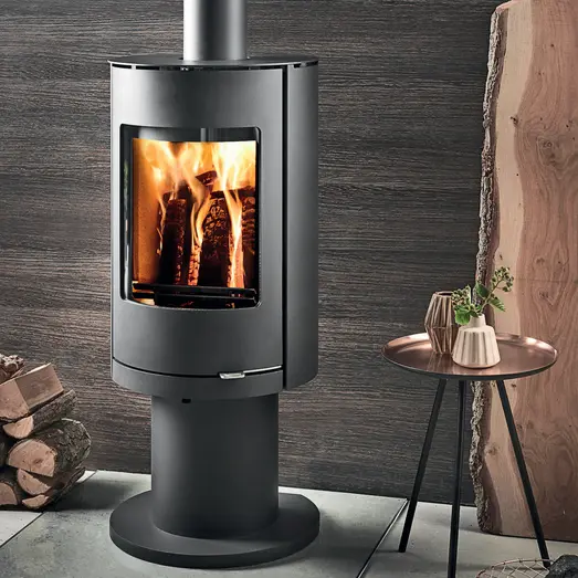 Westfire Uniq 36 piedestal brændeovn sort