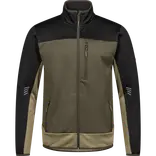 ENGEL 8327-238 Entire midtlayer jakke skovgrøn/Sort