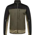 ENGEL 8327-238 Entire midtlayer jakke skovgrøn/Sort