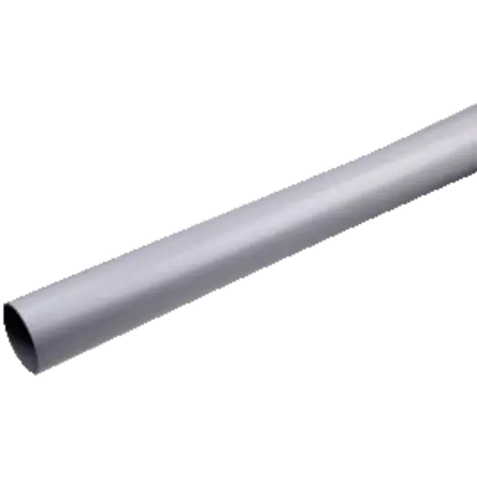Plastmo nedløbsrør Ø75 mm x 6 m grå
