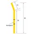 Jual klemmeliste 40x2000x2 mm sort