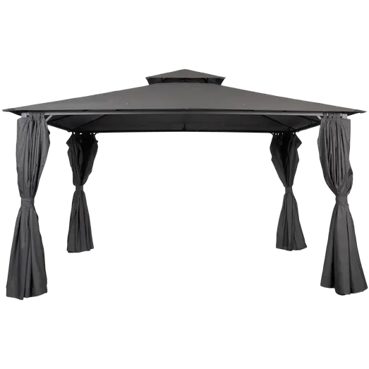 Outfit pavilion 3x4 m sort/grå