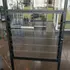 Halls jalousivindue sort inkl. glas 