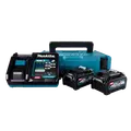 Makita 191J97-1 batteripakke 40V XGT 2x4.0 Ah batterier inkl. lader og kuffert