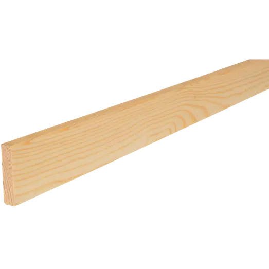 HT 39 fyr forkantliste 1 rund kant 9x43x3900 mm