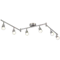 Nordlux Avenue 6-Rail spotlight børstet stål