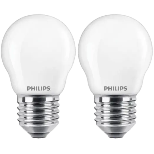 Philips Krone LED pære E27 25W 2 pack
