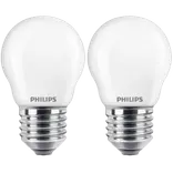 Philips Krone LED pære E27 25W 2 pack