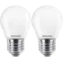 Philips Krone LED pære E27 25W 2 pack