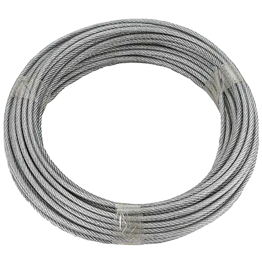 Roliba stålwire el-galvaniseret PVC belagt 10 m