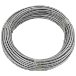 Roliba stålwire el-galvaniseret PVC belagt 10 m