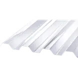 Sunlux HI-PVC trapez tagplade opal 1039 x 0,8 mm