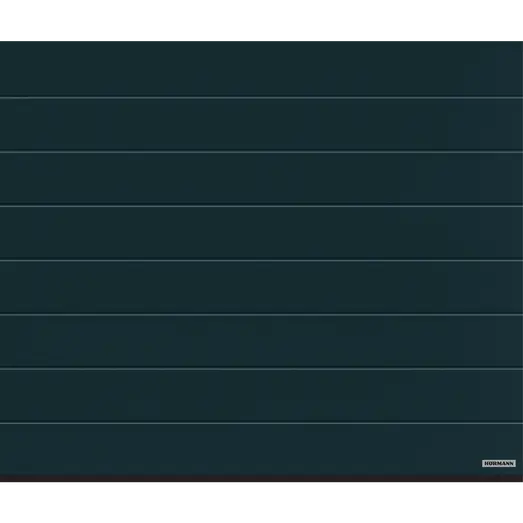 Hörmann ledhejseport Woodgrain M-profil 2500 mm antracitgrå