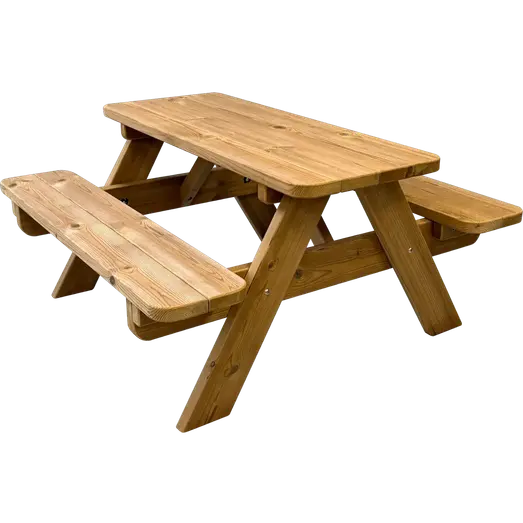 PLUS Tiny bord/bænkesæt til børn 90 cm ThermoWood®