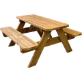 PLUS Tiny bord/bænkesæt til børn 90 cm ThermoWood®
