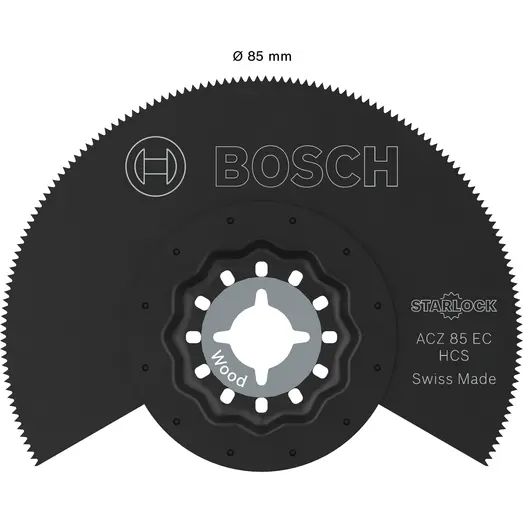 Bosch Wood skæreklinge ACZ 85 EC, Starlock, 85 mm