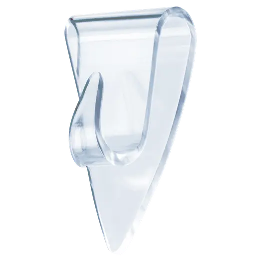 Tesa® Klæbekrog til transparente overflader og glas (0,2 kg) - 5-pk