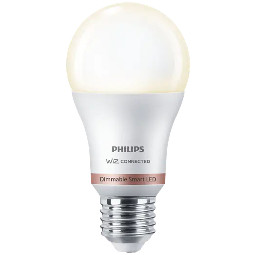 Philips Smart WiZ white LED pære E27 8,5W standard mat