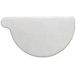 Plastmo Tagrende Endebund 280 mm HØJRE Zink