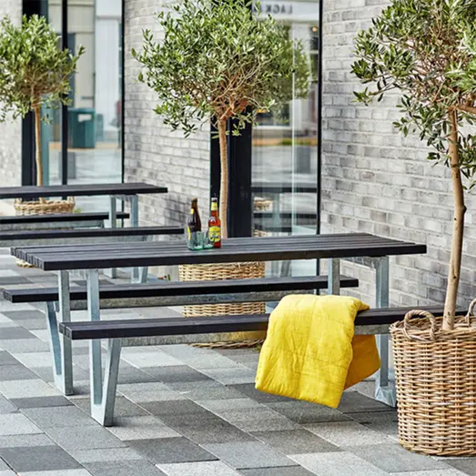 Plus Wega bord/bænkesæt 177 cm