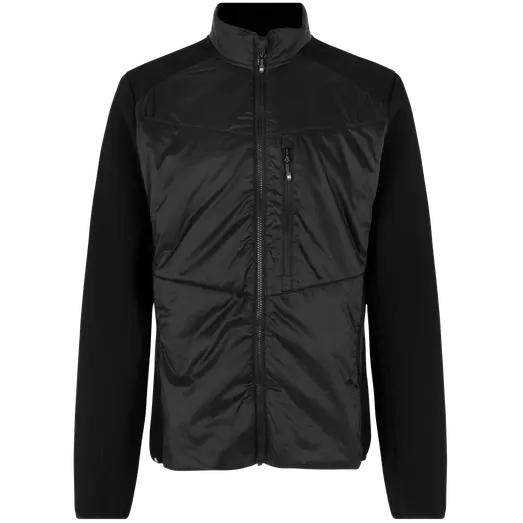 ID herre hybrid jakke sort
