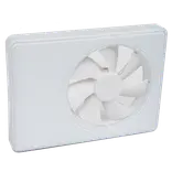 Duka SmartFan TH ventilator m/fugt og tidsstyring Ø100-125 mm hvid