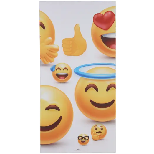 Art-Acoustic akustikbillede Emoji I 9x600x1200 mm hvid