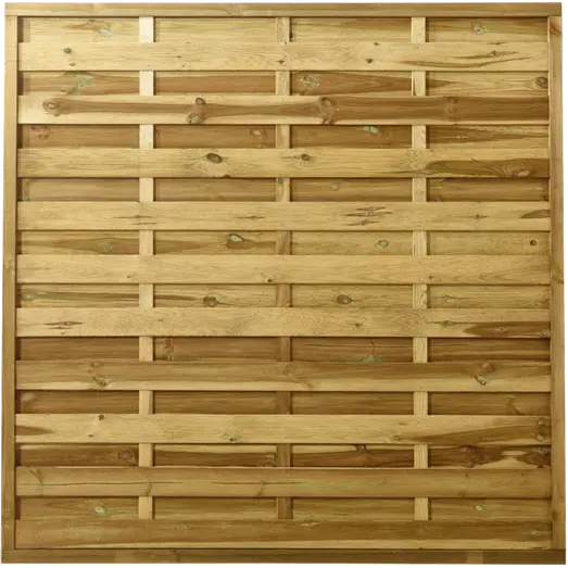 PLUS Tæt hegn lige 180×180 cm