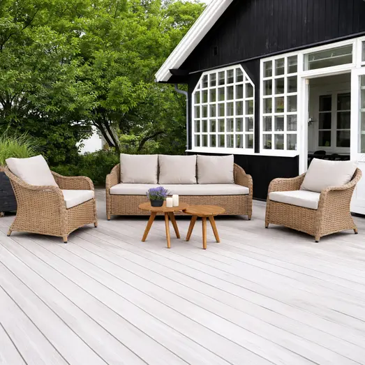 Furreby sofasæt 2 stole/1 sofa natur