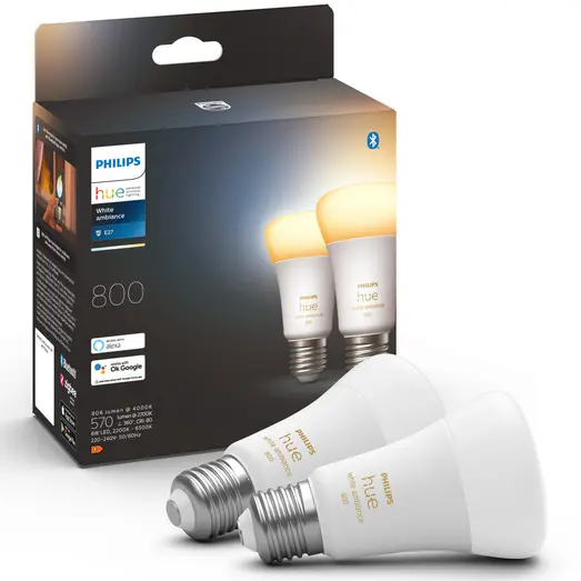 Philips Hue smart LED 8,5W 2 pak