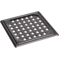 Wavin rustfri rist og ramme 150x150 mm