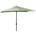 Blokhus parasol 3x3 m u/tilt grøn