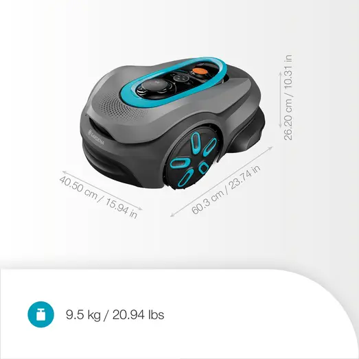 Gardena robotplæneklipper smart SILENO sense 600 m²