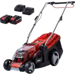 Einhell GE-CM 36/36 2x18Vplæneklipper 36 cm - inkl. 2x4,0Ah batteri og 2 x lader