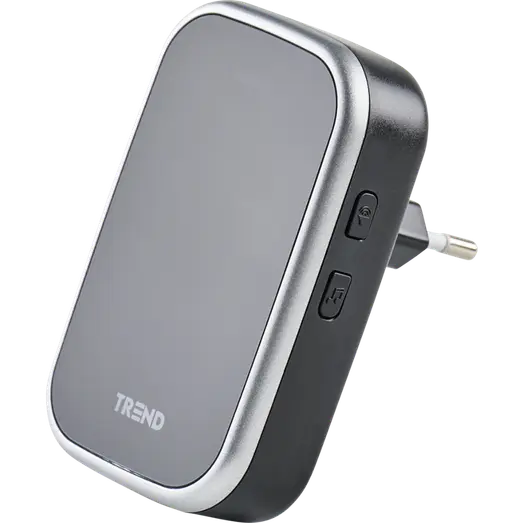 TREND NOVUS BLUU1  plugin dørklokke sort