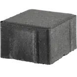 IBF Mini SquareLine® kopsten, 6x6x6 cm, antracit