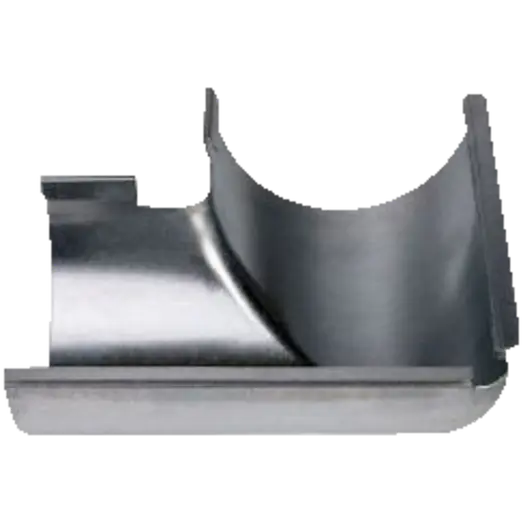 Plastmo udvendig gering nr. 11, 90° stål plus