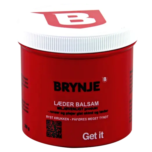 Brynje læderbalsam sort