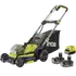 Ryobi RY18LMX40C-240 18V ONE+ plæneklipper 2x 4,0Ah batteri og lader
