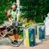 Kwickan affaldsbeholder 120-200 L i genbrugsplast